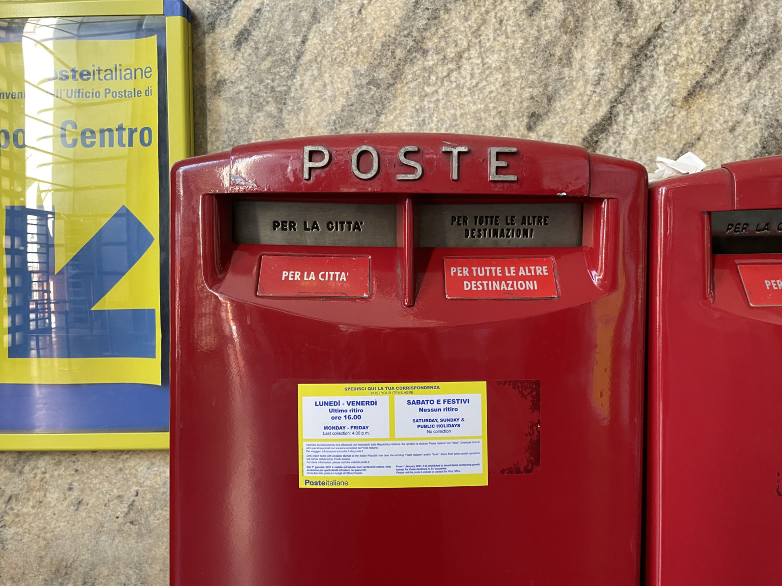 post aus italien nach deutschland